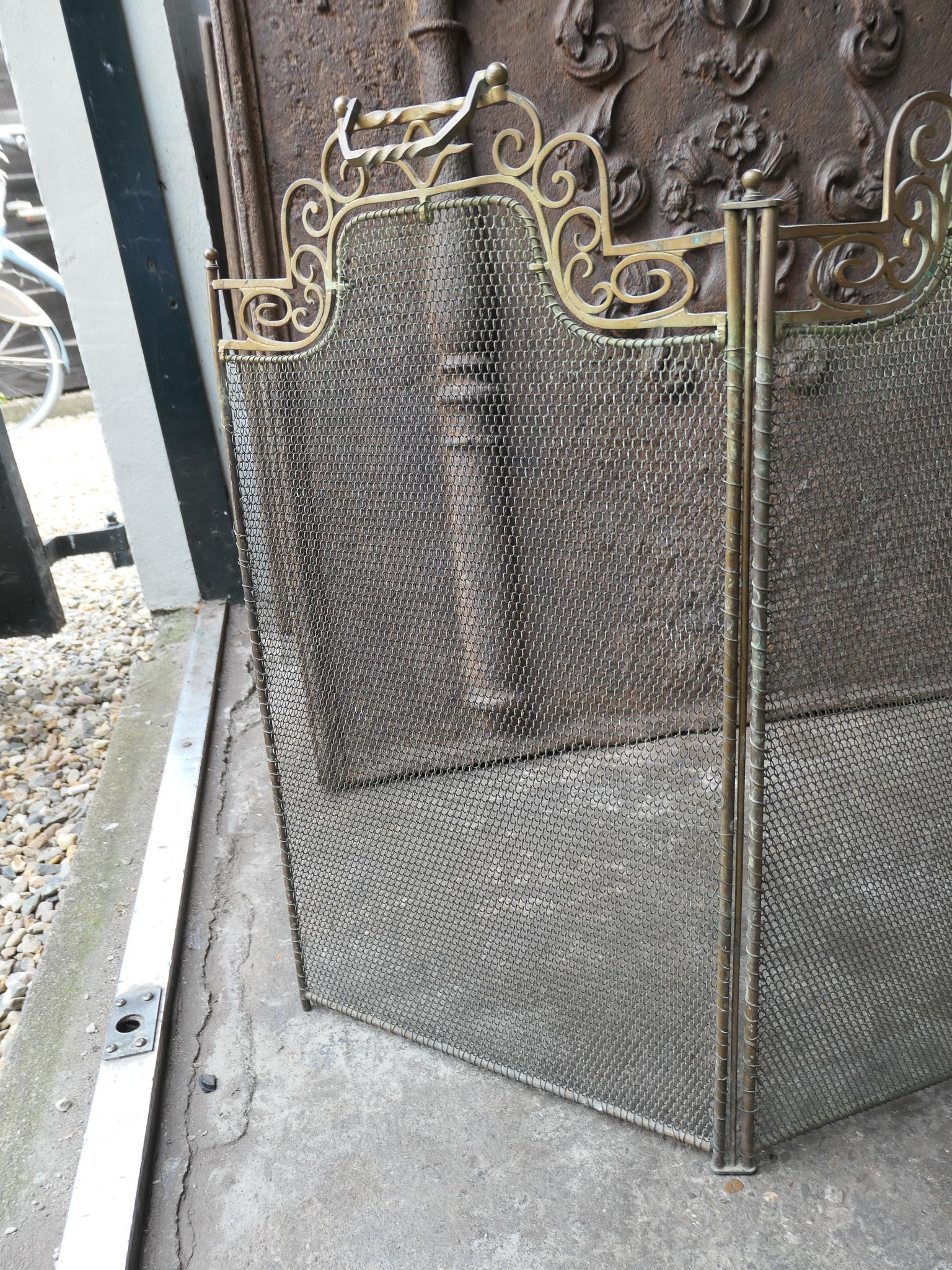 French Art Deco Fireplace Screen 2