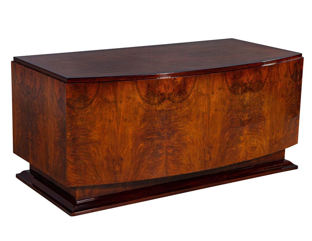 art deco executive desk