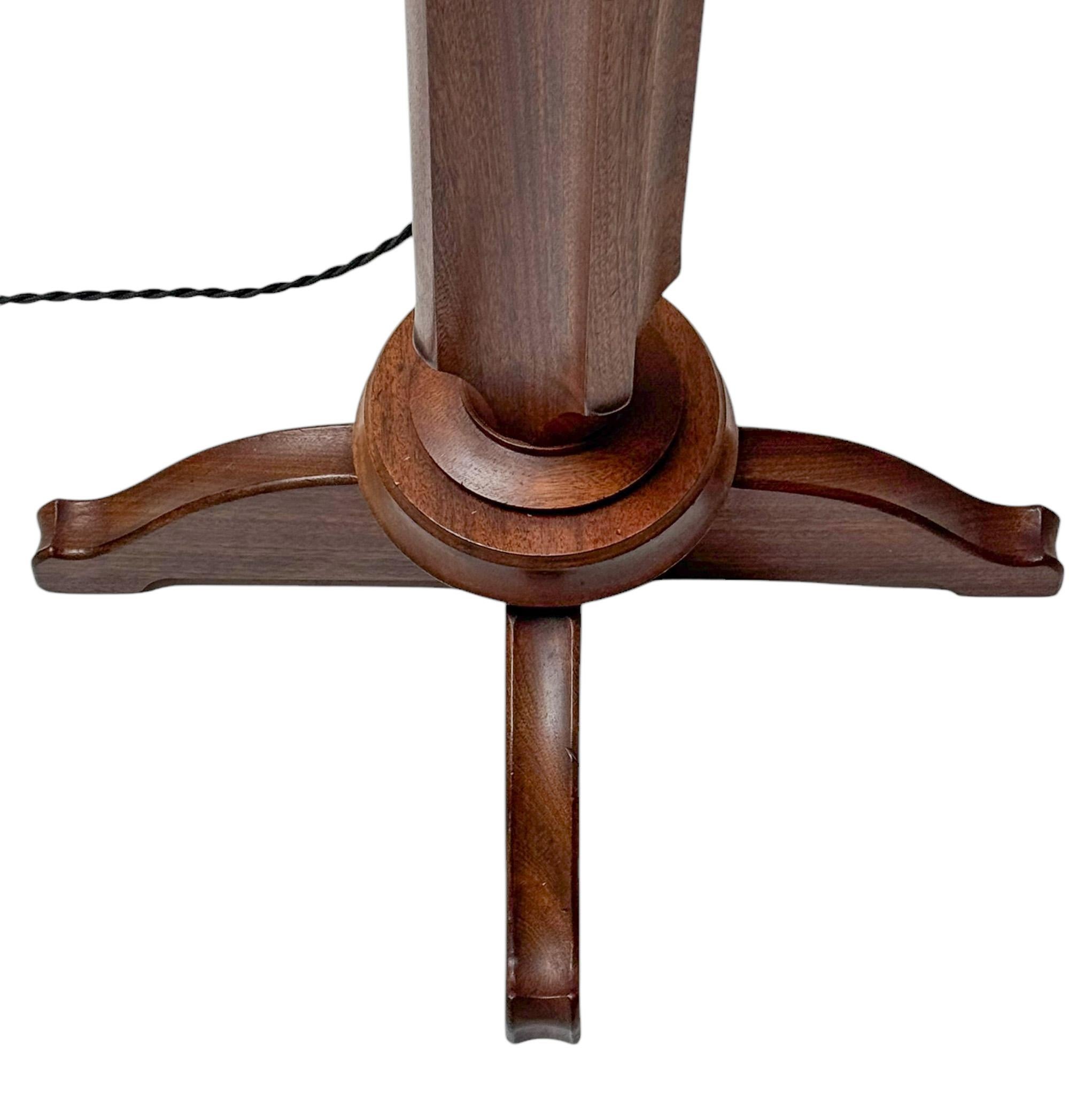 Lámpara de pie Art Decó francesa, años 30 en venta 2