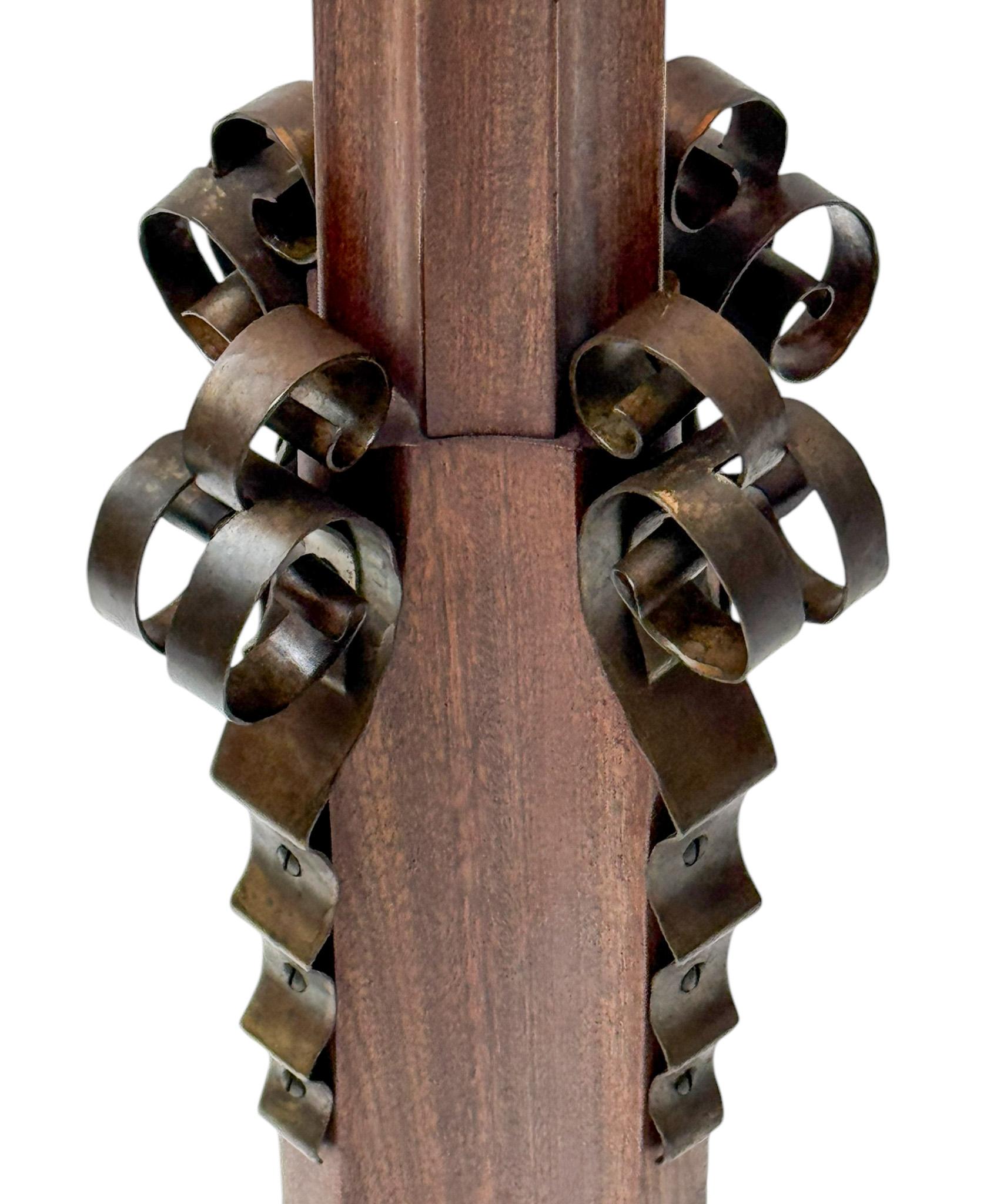 Lámpara de pie Art Decó francesa, años 30 en venta 3