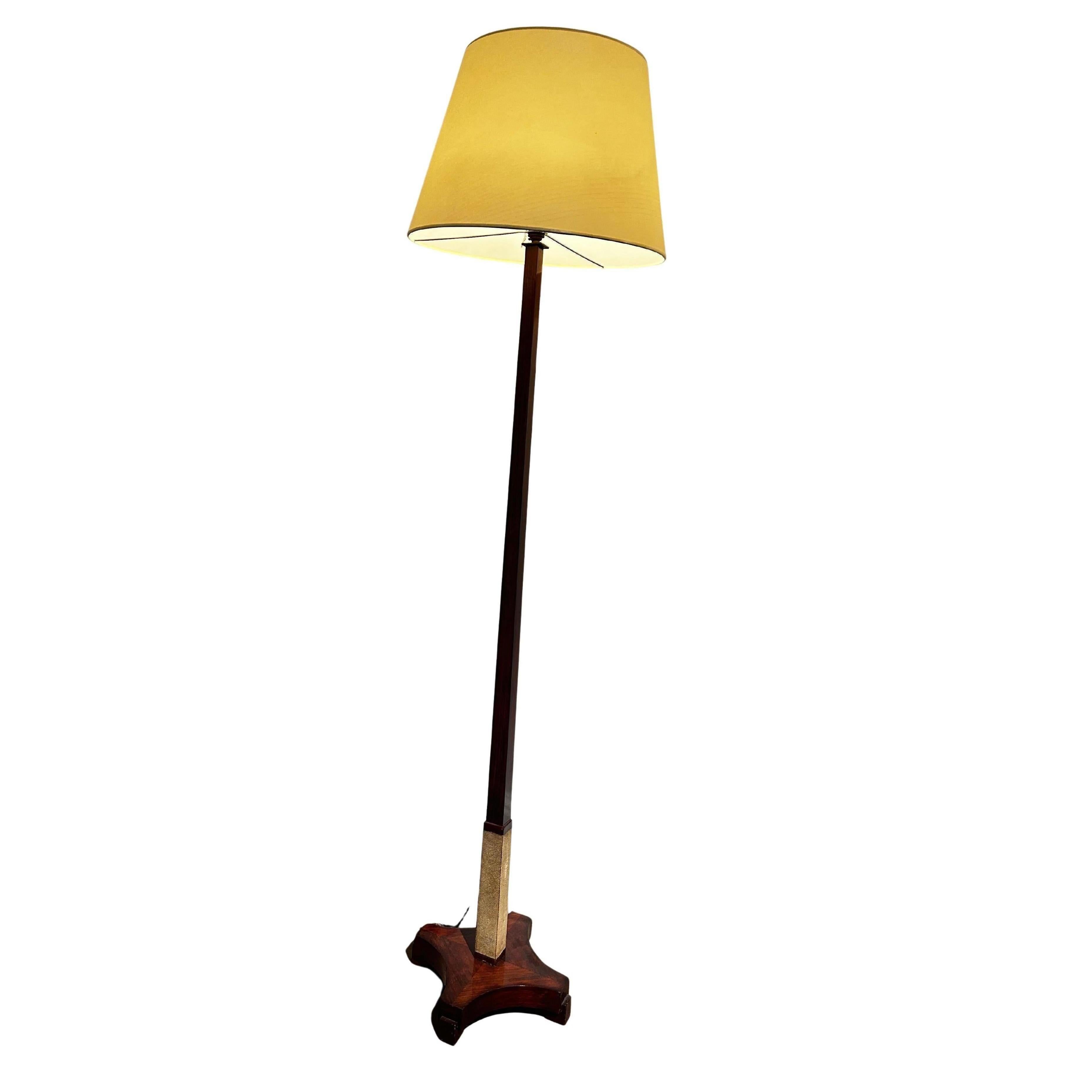 Lampadaire Art déco français par Maurice et Léon Jallot, circa 1930