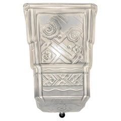 French Art Deco Flush Moun by Sabino