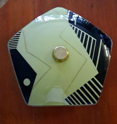 Lampada da incasso in stile Art Deco francese