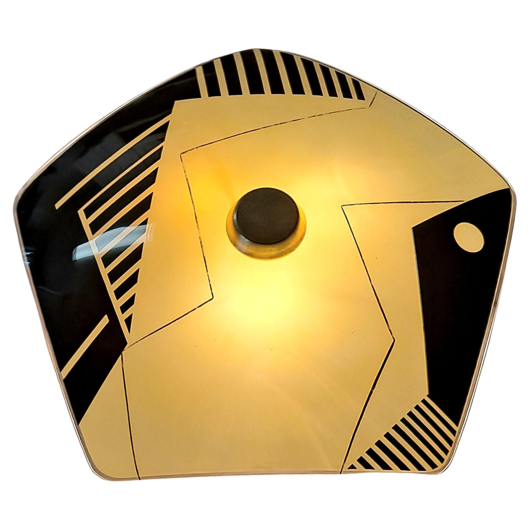 Französischer Art Deco Flush Mount