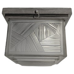 Fontana da incasso in stile Art Déco francese firmata da Sabino