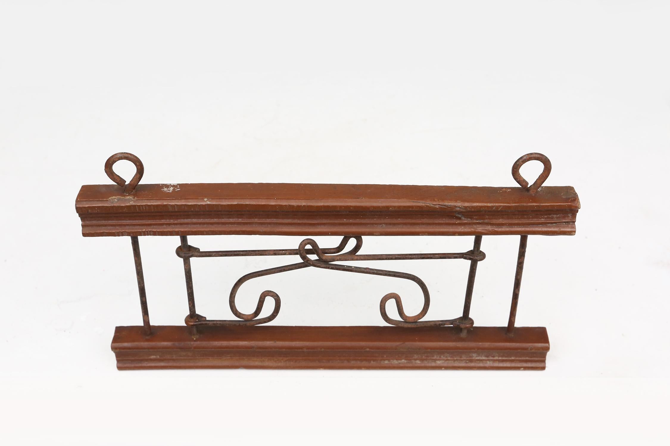 Appendiabiti da parete pieghevole in stile Art Déco francese, 1930 ca. in vendita 3