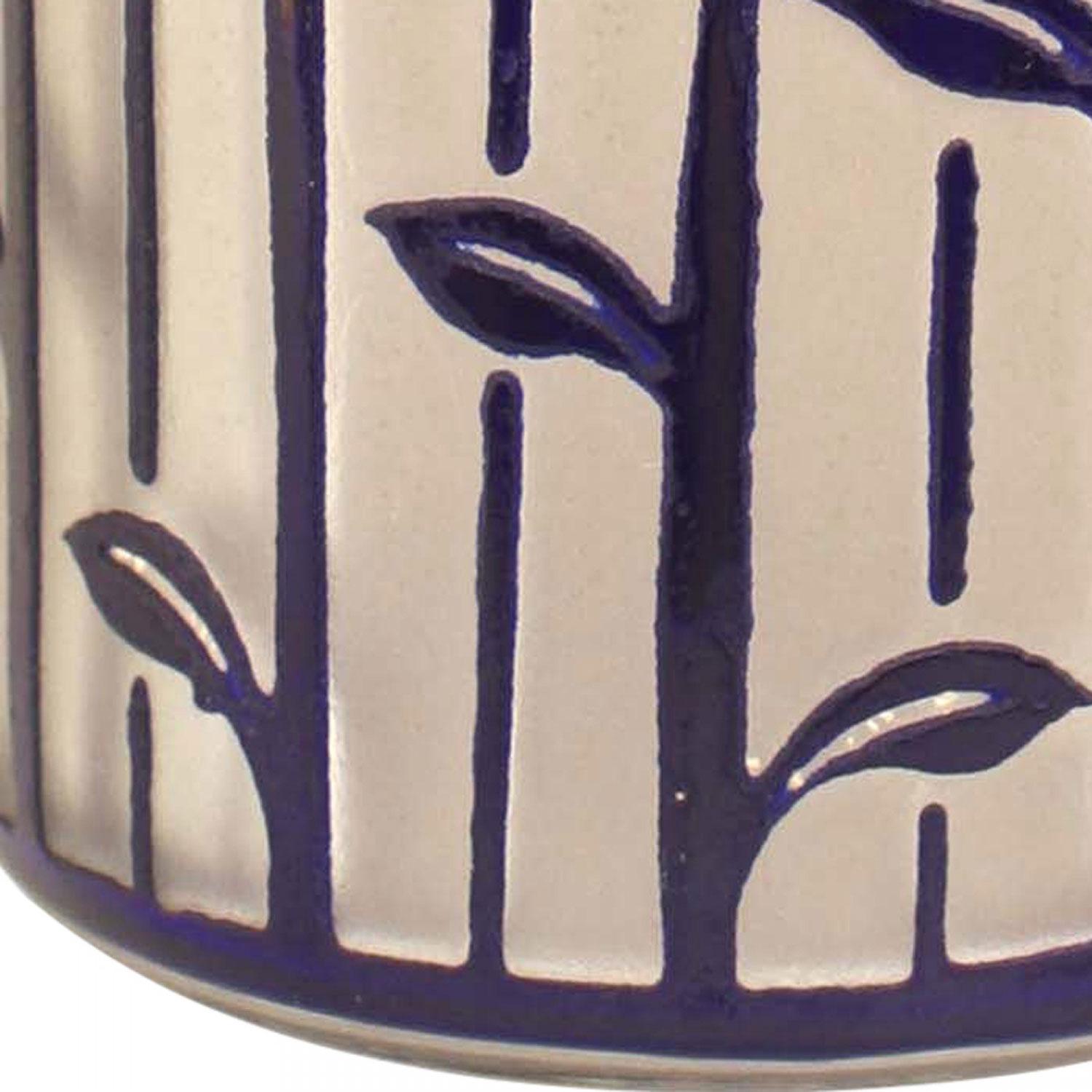 Botella de Perfume Floral de Vidrio Esmerilado Art Decó Francés en Bueno estado para la venta en Queens, NY