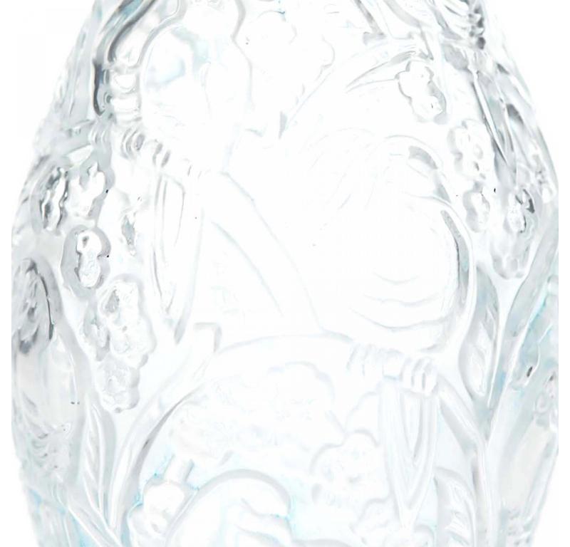Francese Bottiglia di profumo in vetro smerigliato Art Deco francese in vendita