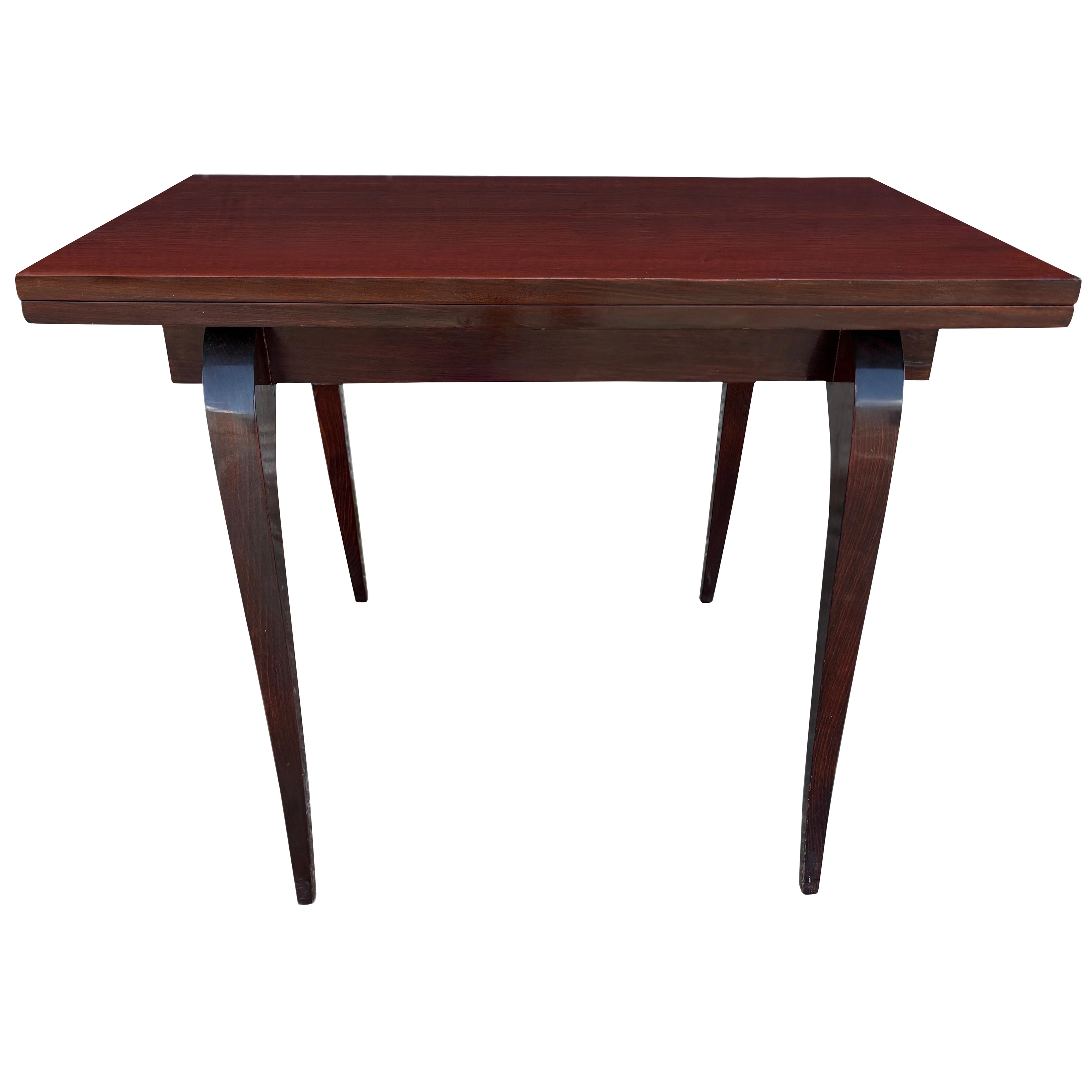 French Art Deco Game Table For Sale
