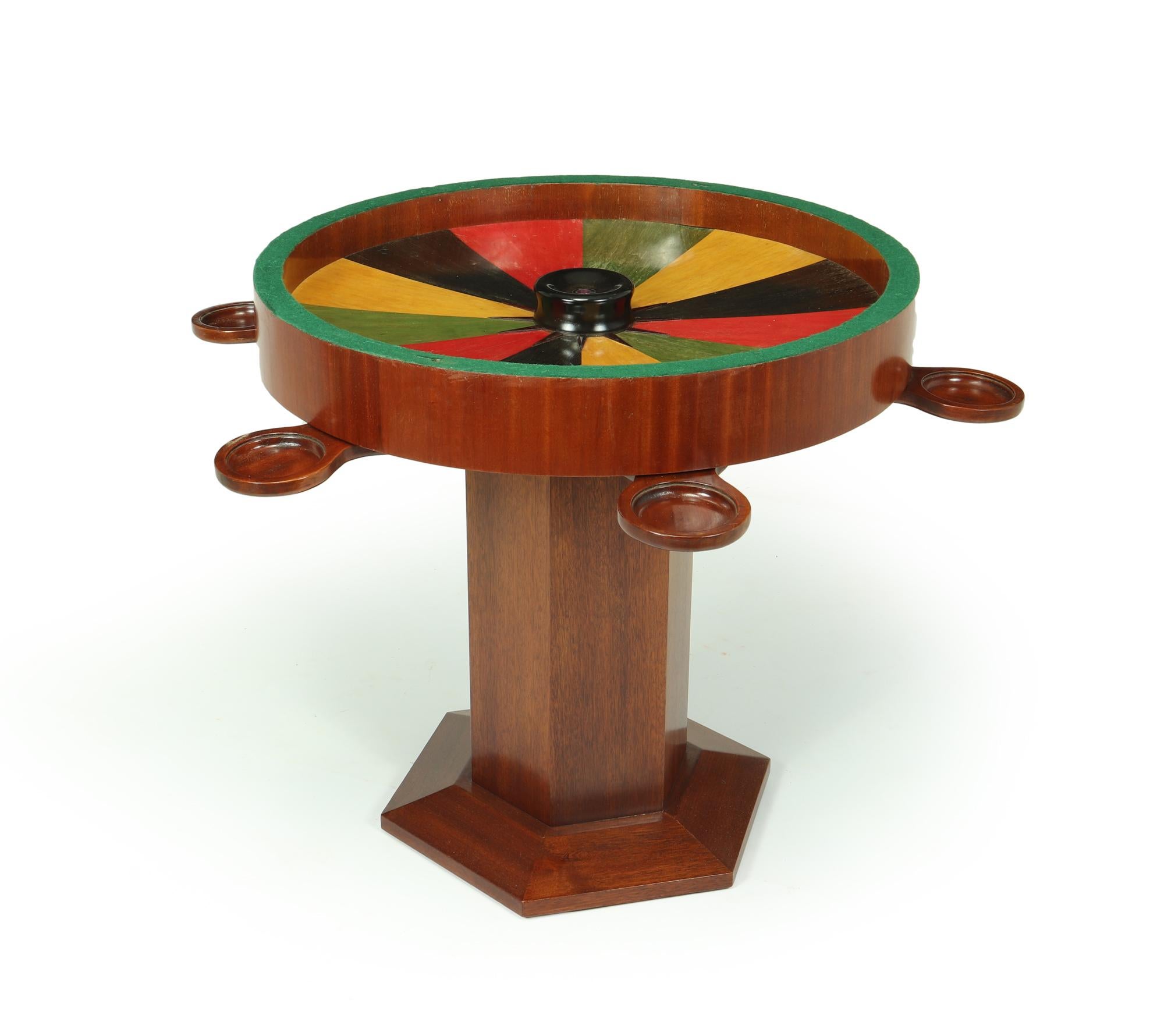 Early 20th Century French Art Deco Games Table, c1920