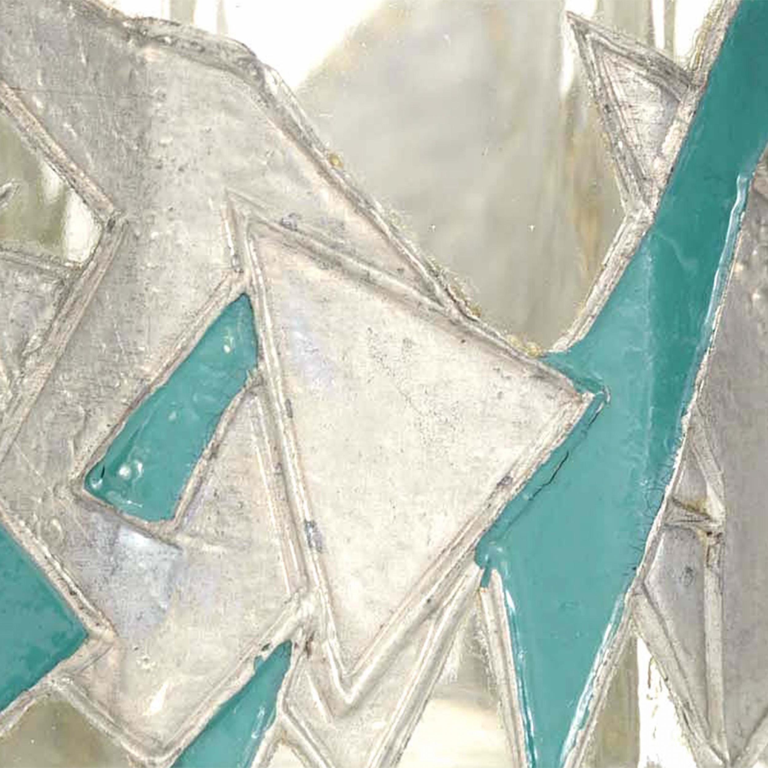 Art Déco Bottiglia di profumo francese Art Deco dal design geometrico in vendita