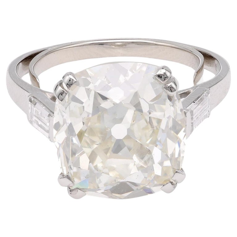 Carat Old Mine Cut Diamond Rings 430 For Sale on 1stDibs