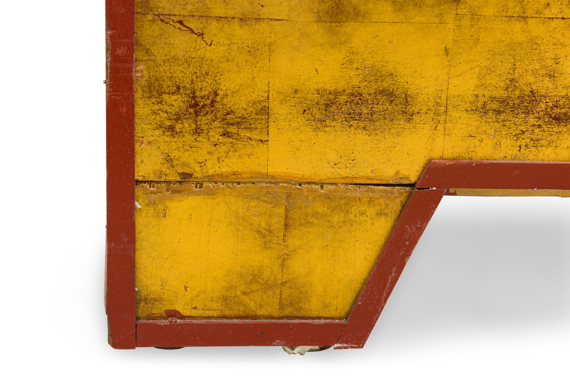 French Art Deco Gilt King Sized Headboard For Sale 2