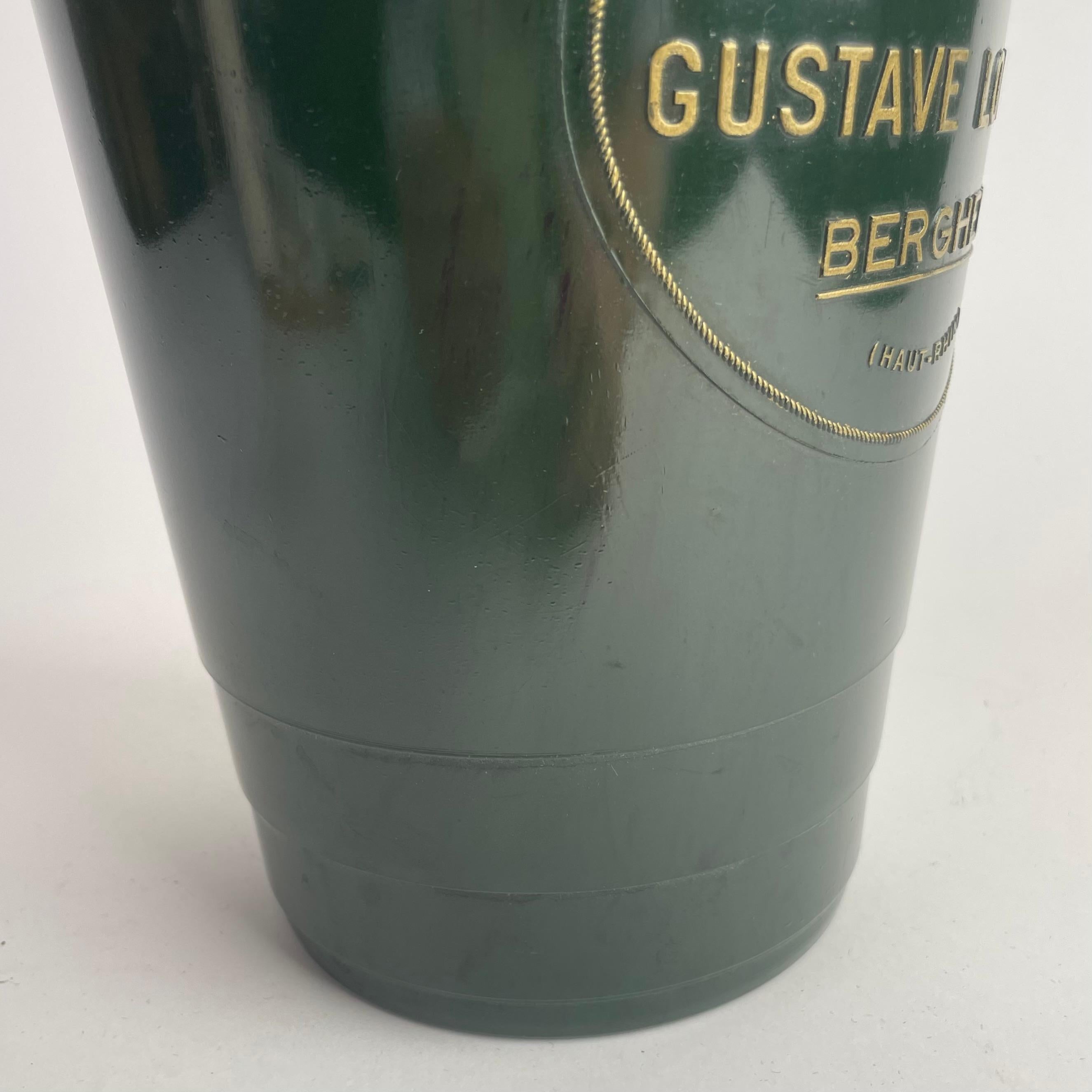 Französischer Art Deco Weinkühler aus grünem Bakelit, 1930er Jahre im Angebot 2
