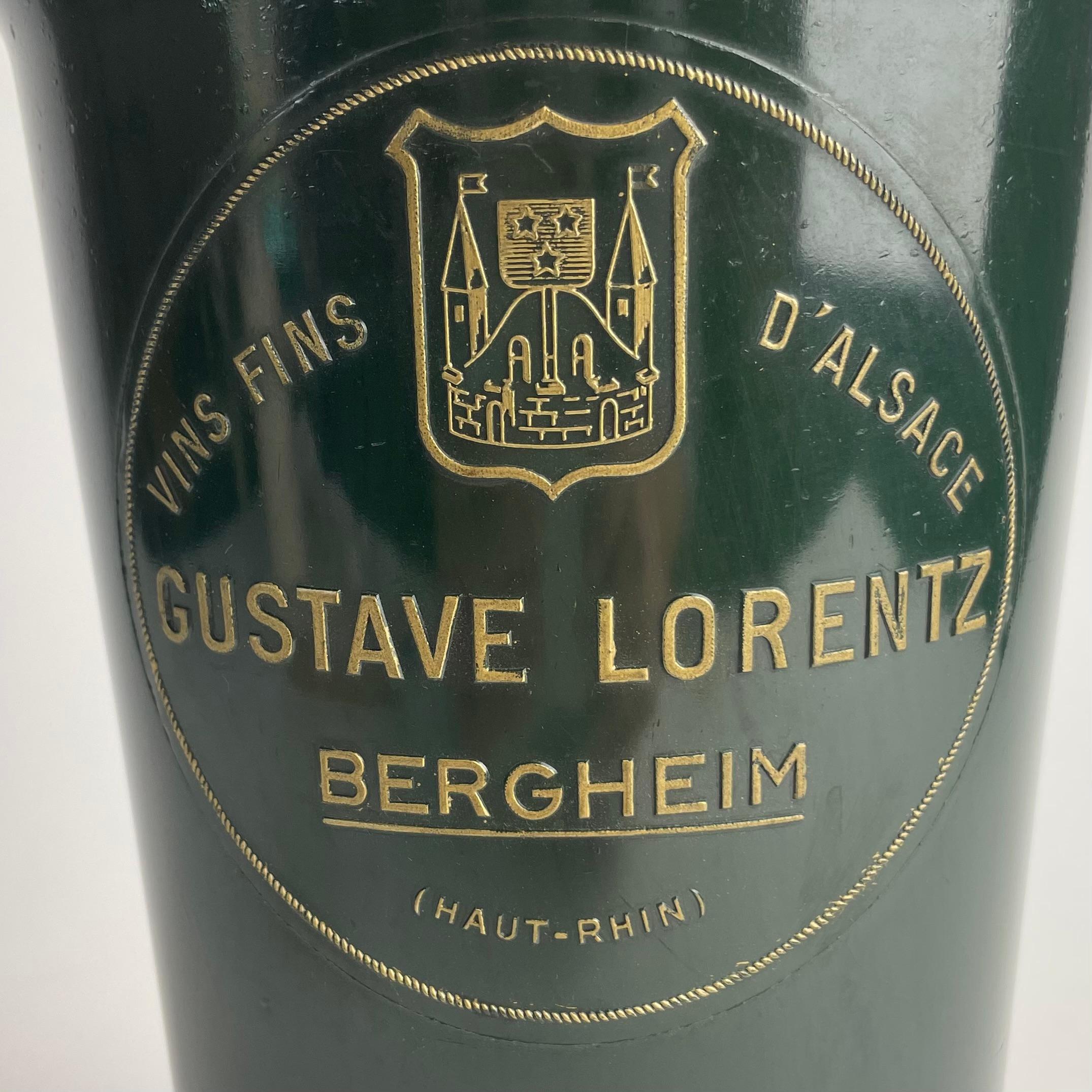 Französischer Art Deco Weinkühler aus grünem Bakelit, 1930er Jahre im Angebot 4