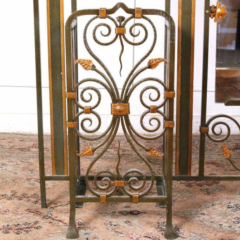 20th Century French Art Deco Hallstand & Mirror For Sale