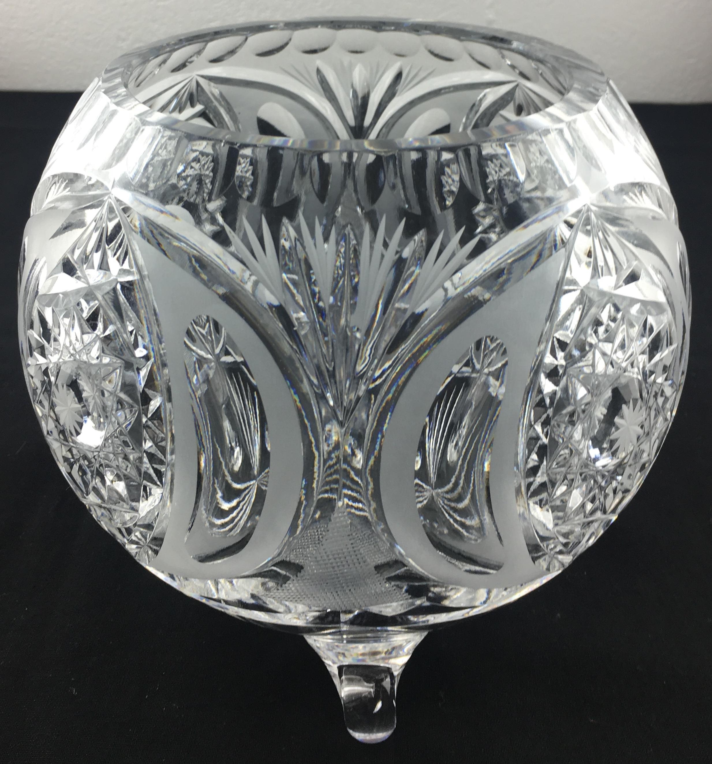 Baccarat Art Deco Crystal Bowl 1