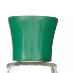 French Art Deco Glass Perfume Bottle, High Heel Design, 20th Century