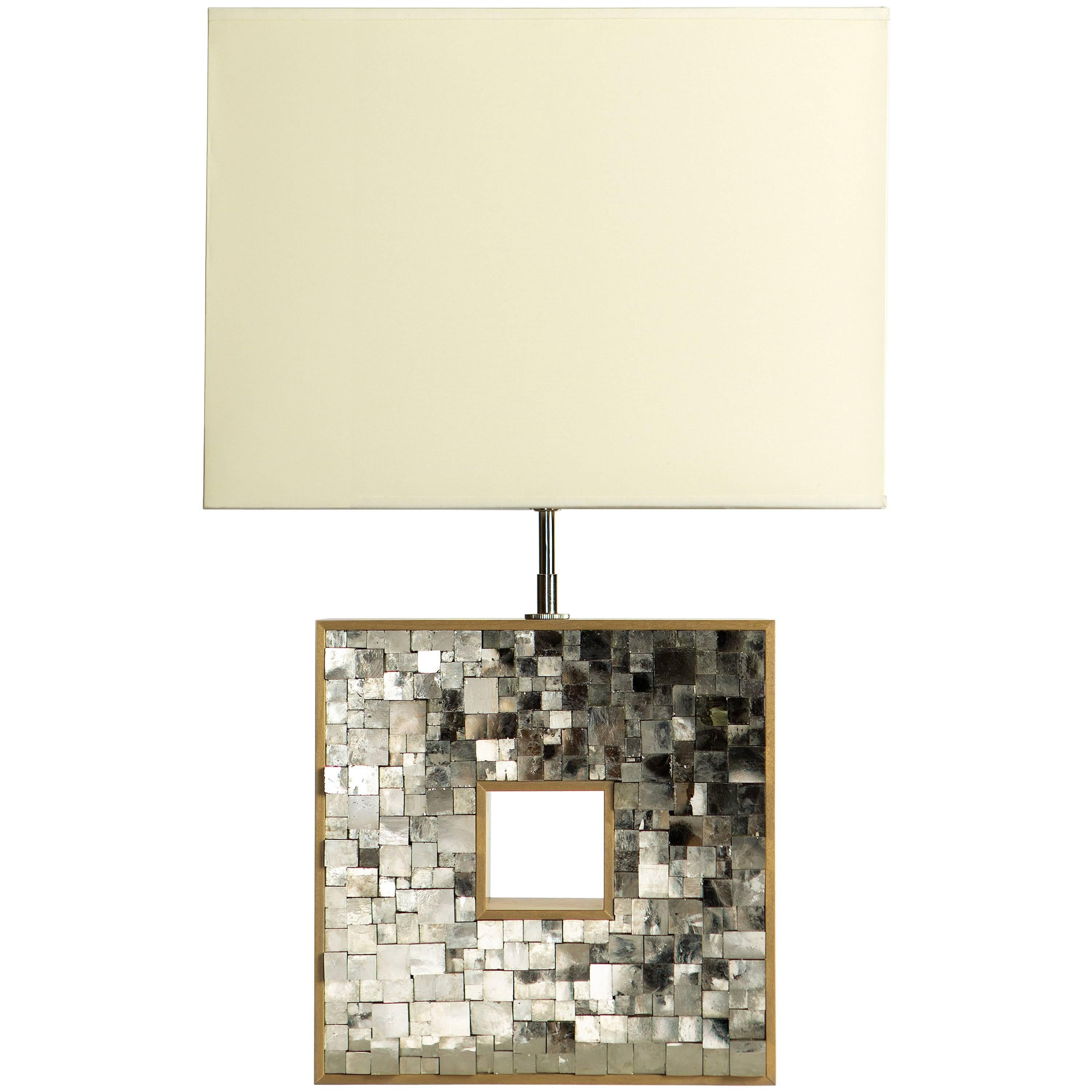 Lampes en pyrite d'inspiration Art déco française conçues par le modèle Soriano de Jallu en vente