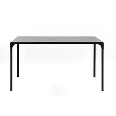 French Art Déco Iron and Marble Desk / Writing Table in Industrial Design 1940s