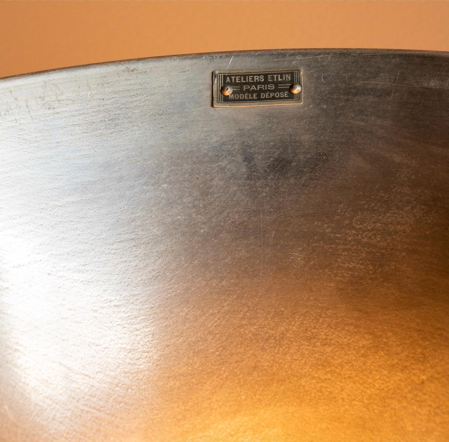 Lampadaire Art déco français par Ateliers Etlin, Paris Bon état - En vente à Brooklyn, NY