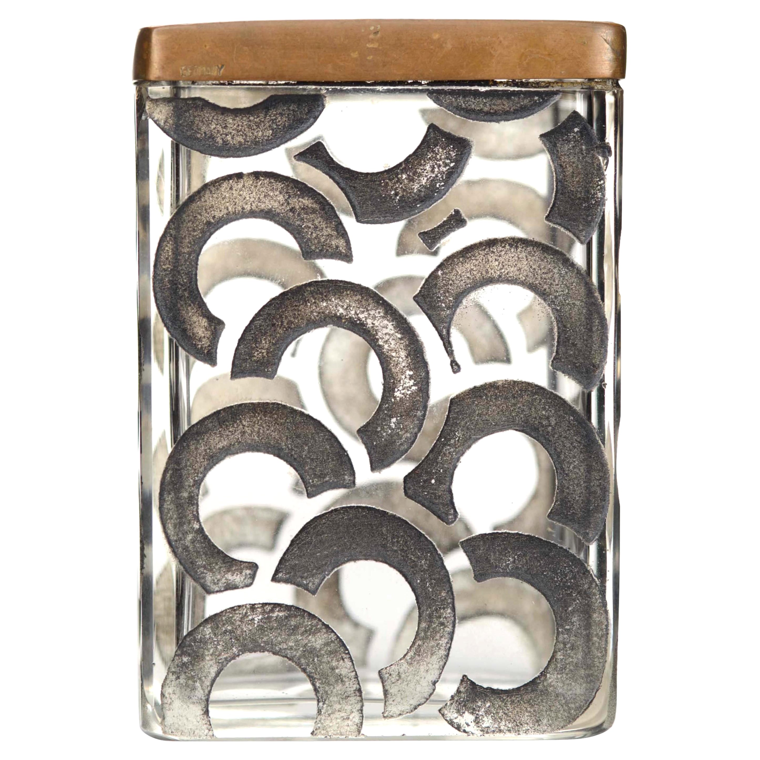 French Art Deco Jean Luce Powder Jar