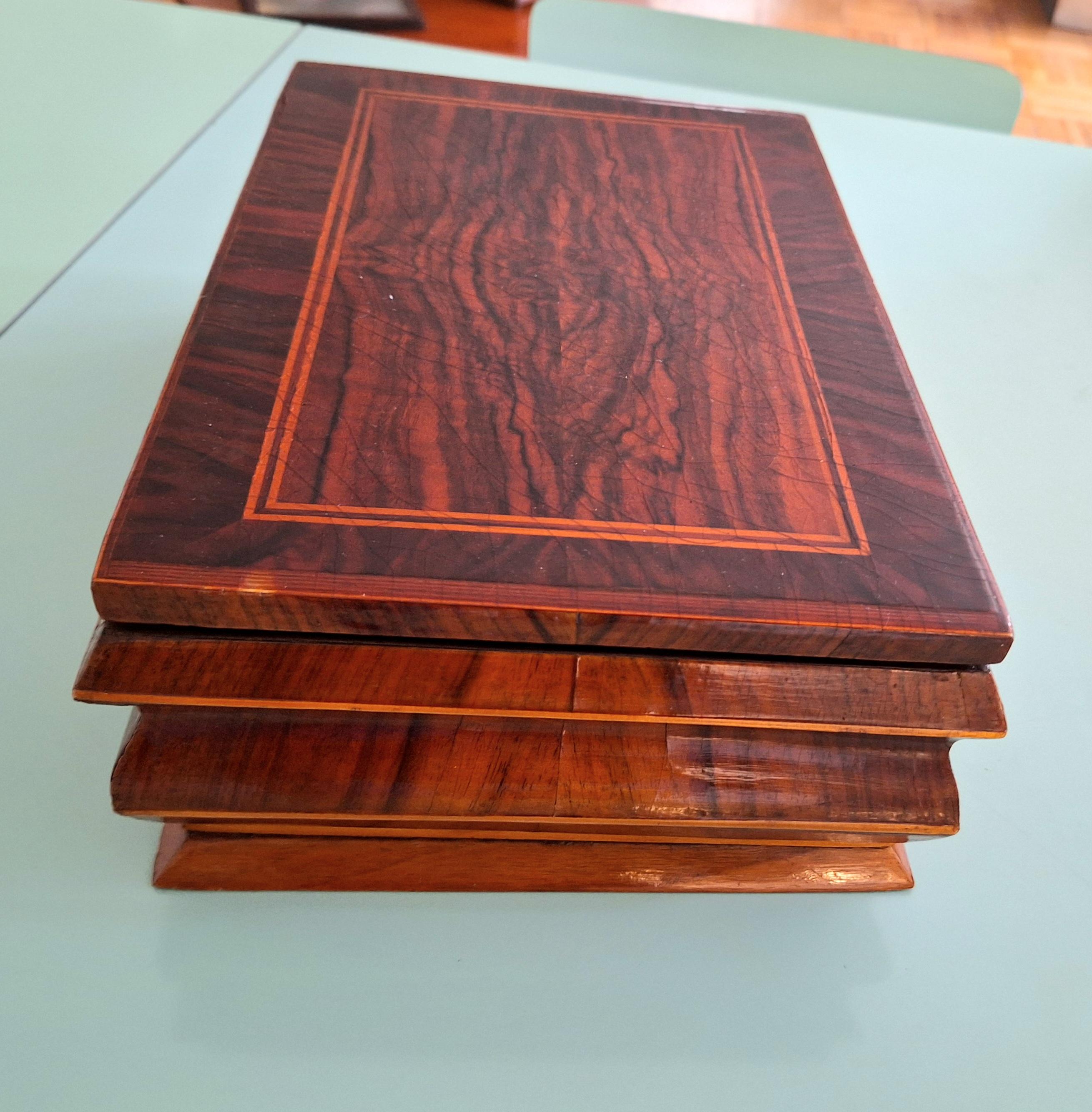 French Art Deco Jewelry Box In Good Condition For Sale In Los Angeles, CA