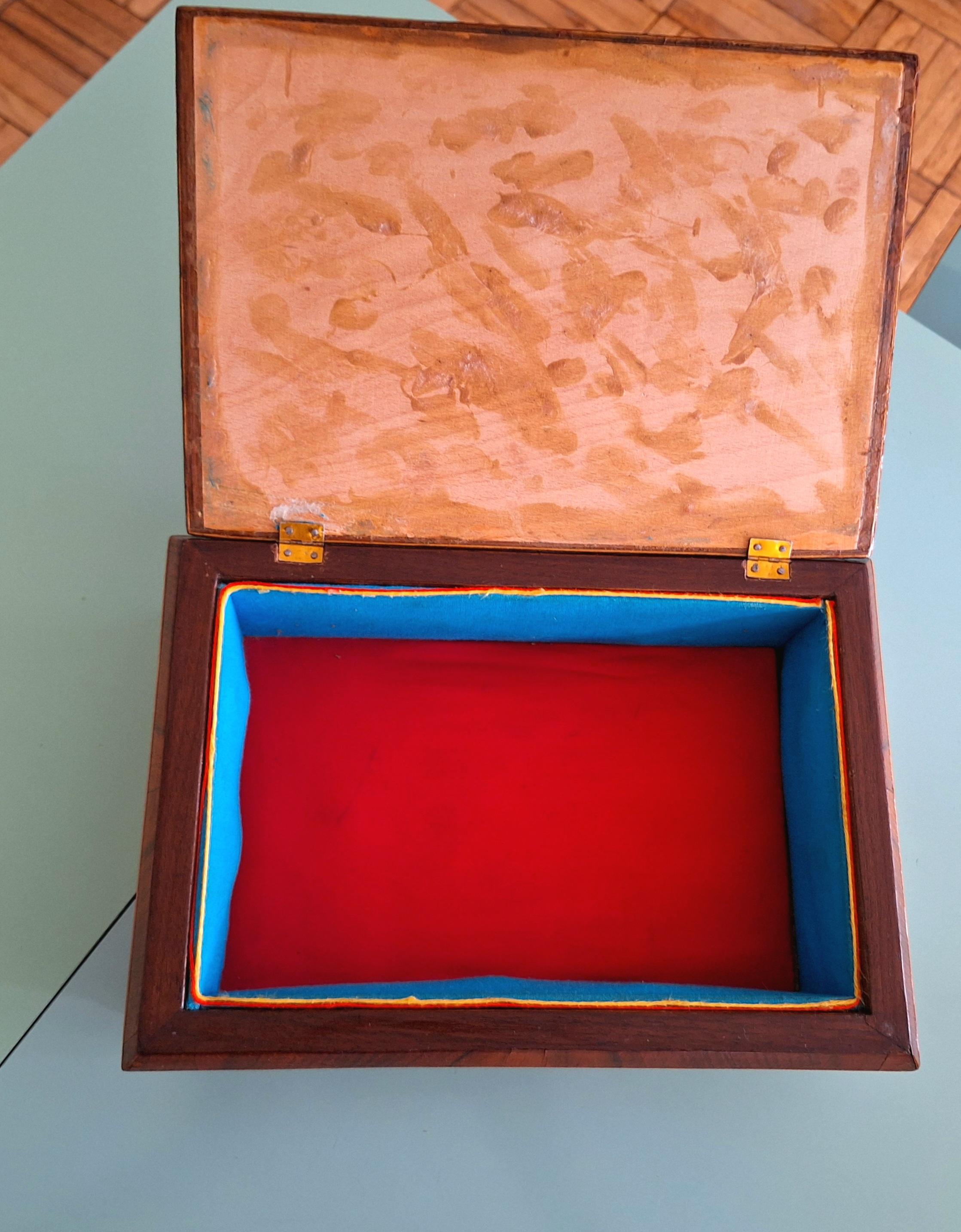 Mid-20th Century French Art Deco Jewelry Box For Sale