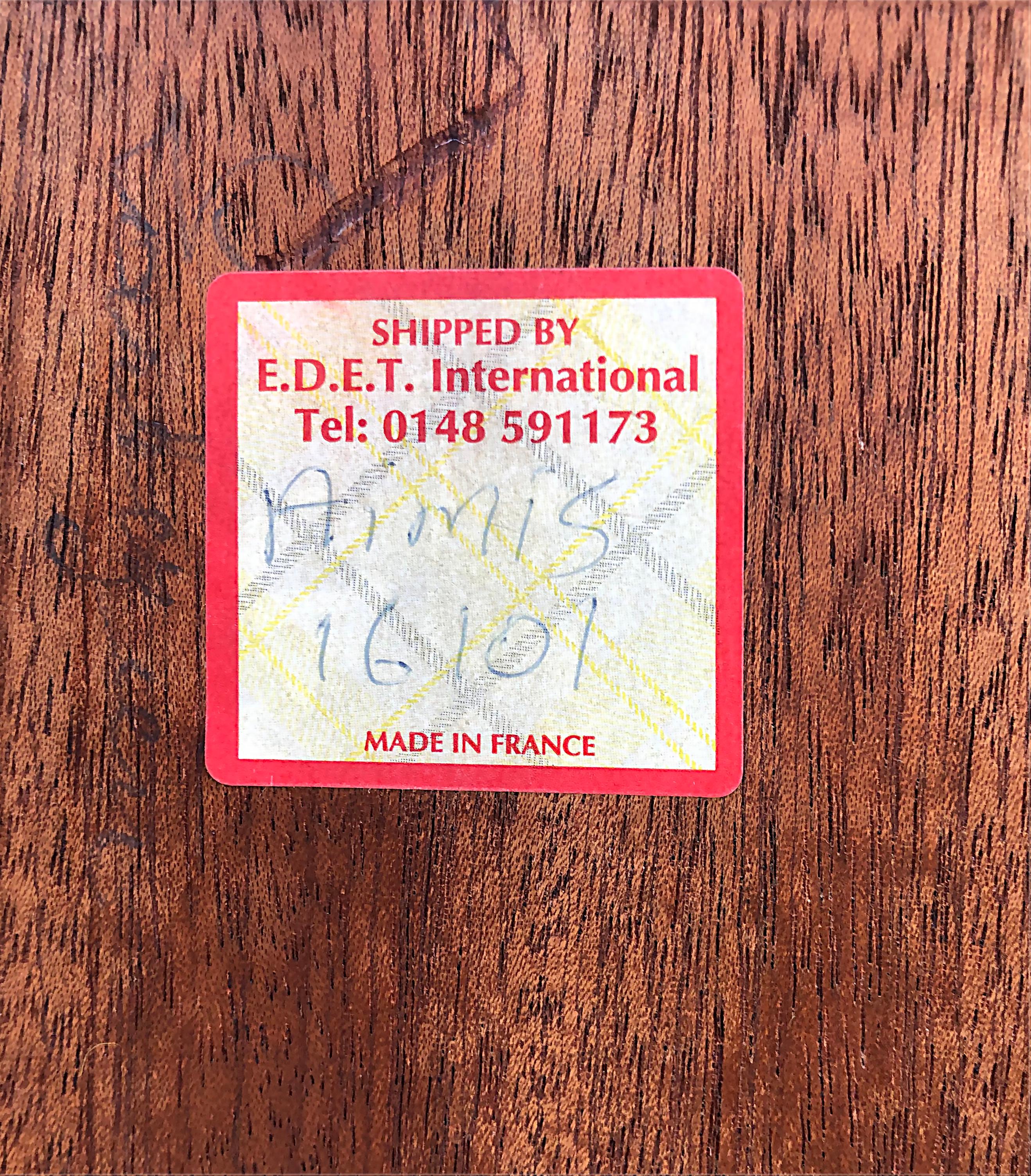 Crédence Art Déco française en bois de rose montée sur bronze, signée Jules Leleu 11