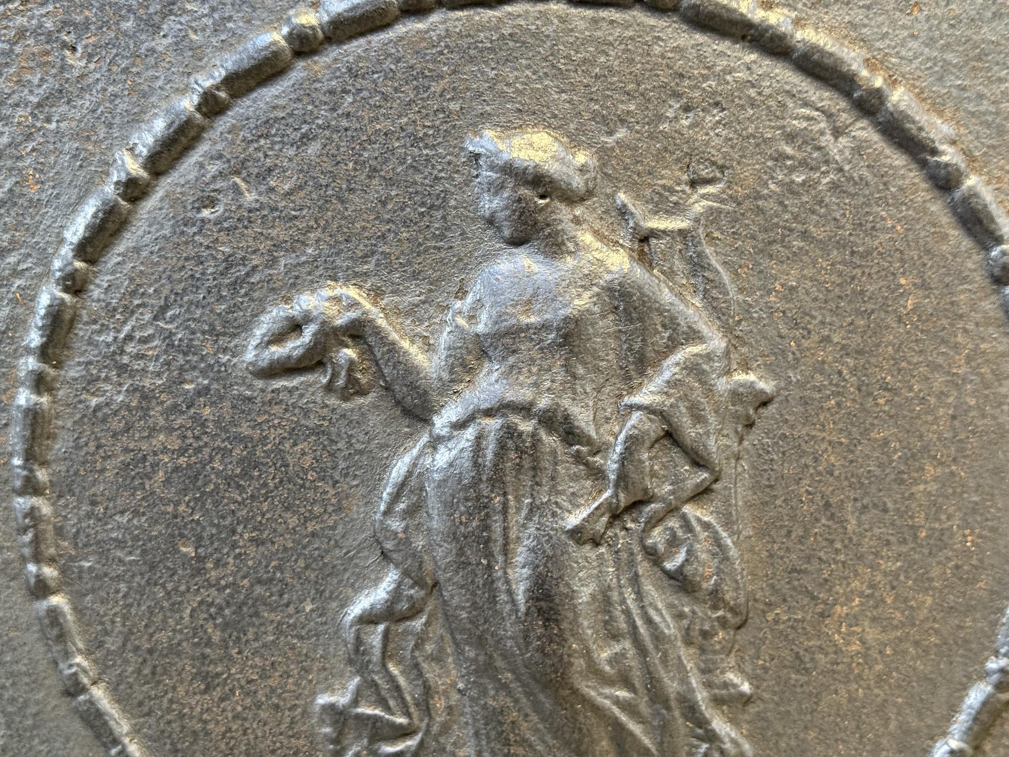 Parafuoco francese Art Deco 'Lady', primi anni del XX secolo In condizioni buone in vendita a Soest, NL