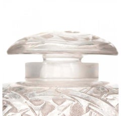 French Art Deco Lalique Briar Pattern Perfume Bottle