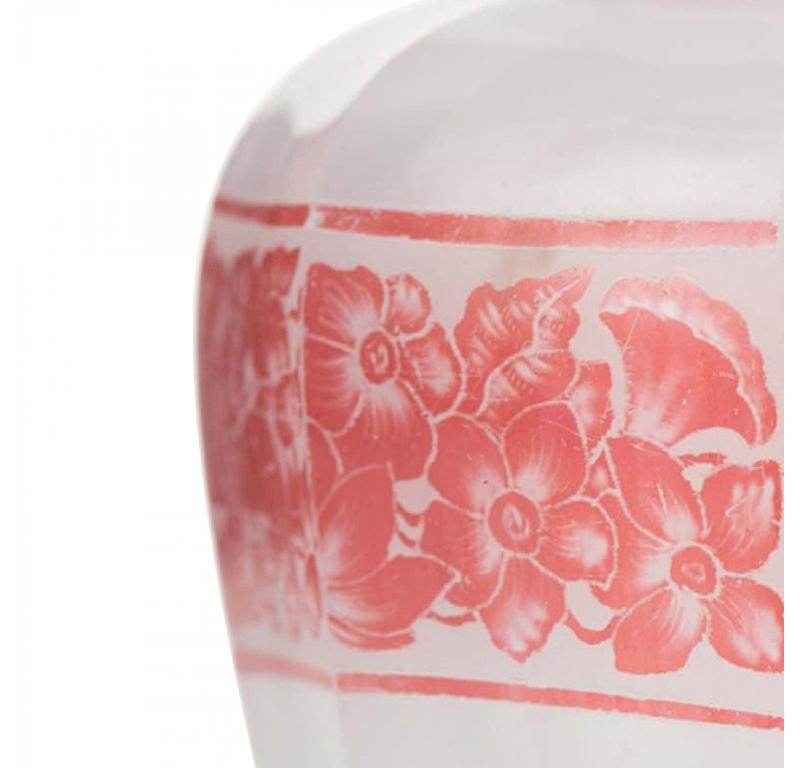 Francese Bottiglia di profumo francese Art Deco Lalique per Gurelain in vendita