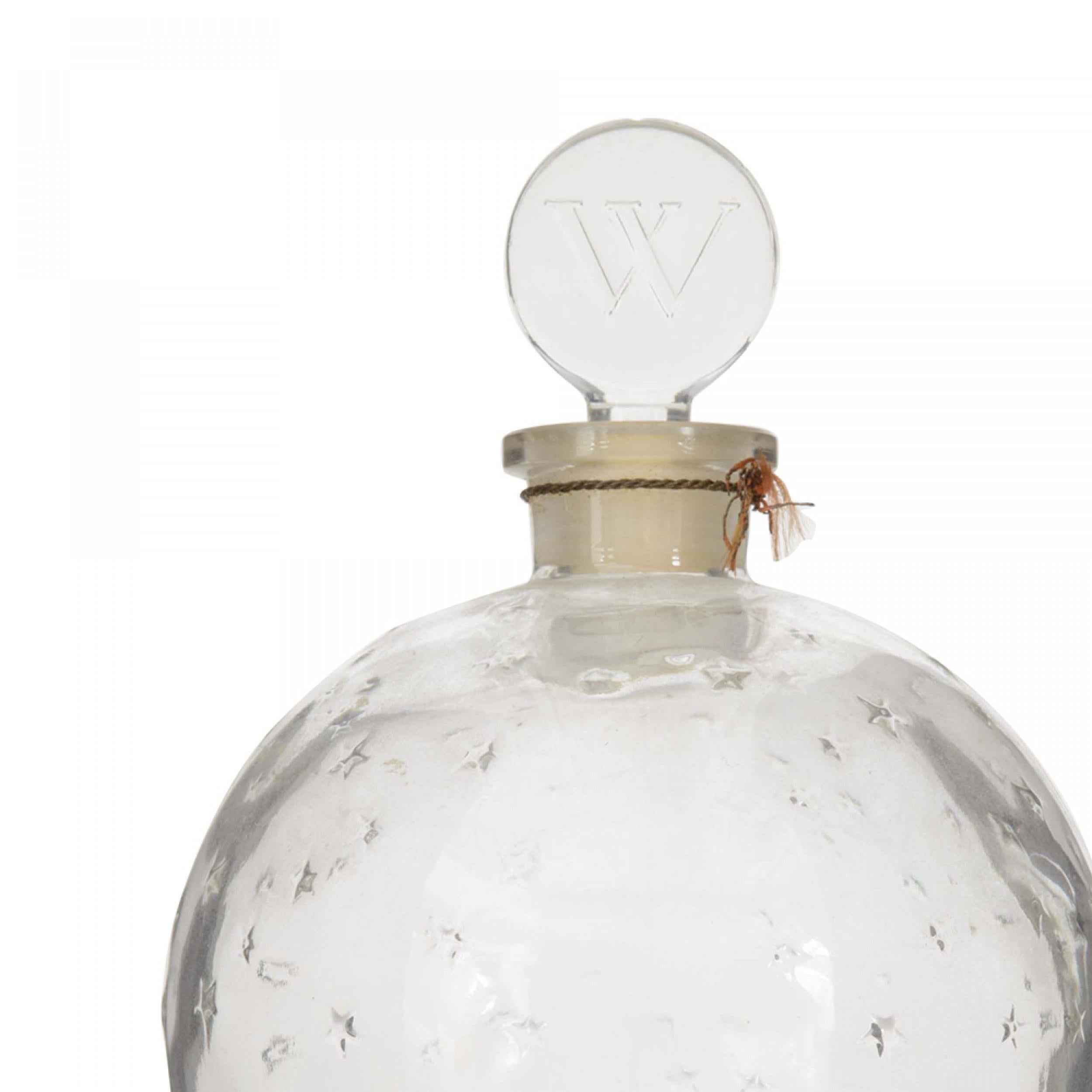 Frasco de perfume francés Art Déco Lalique para Worth Grabado en venta