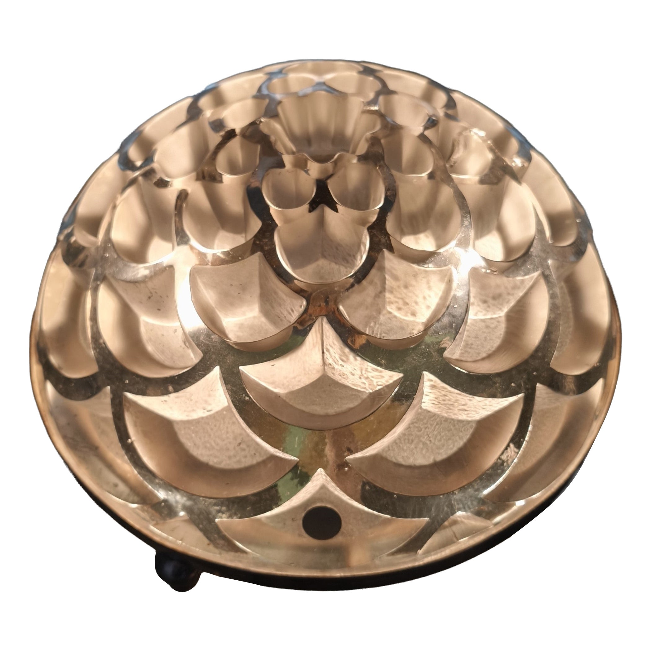 Lampe Art Déco par René Lalique "Rinceaux", années 1930 - lustre ancien en vente