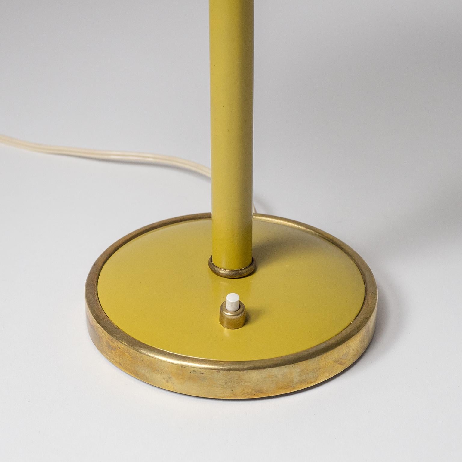 French Art Deco Lantern Table Lamp, 1940s (Aluminium)