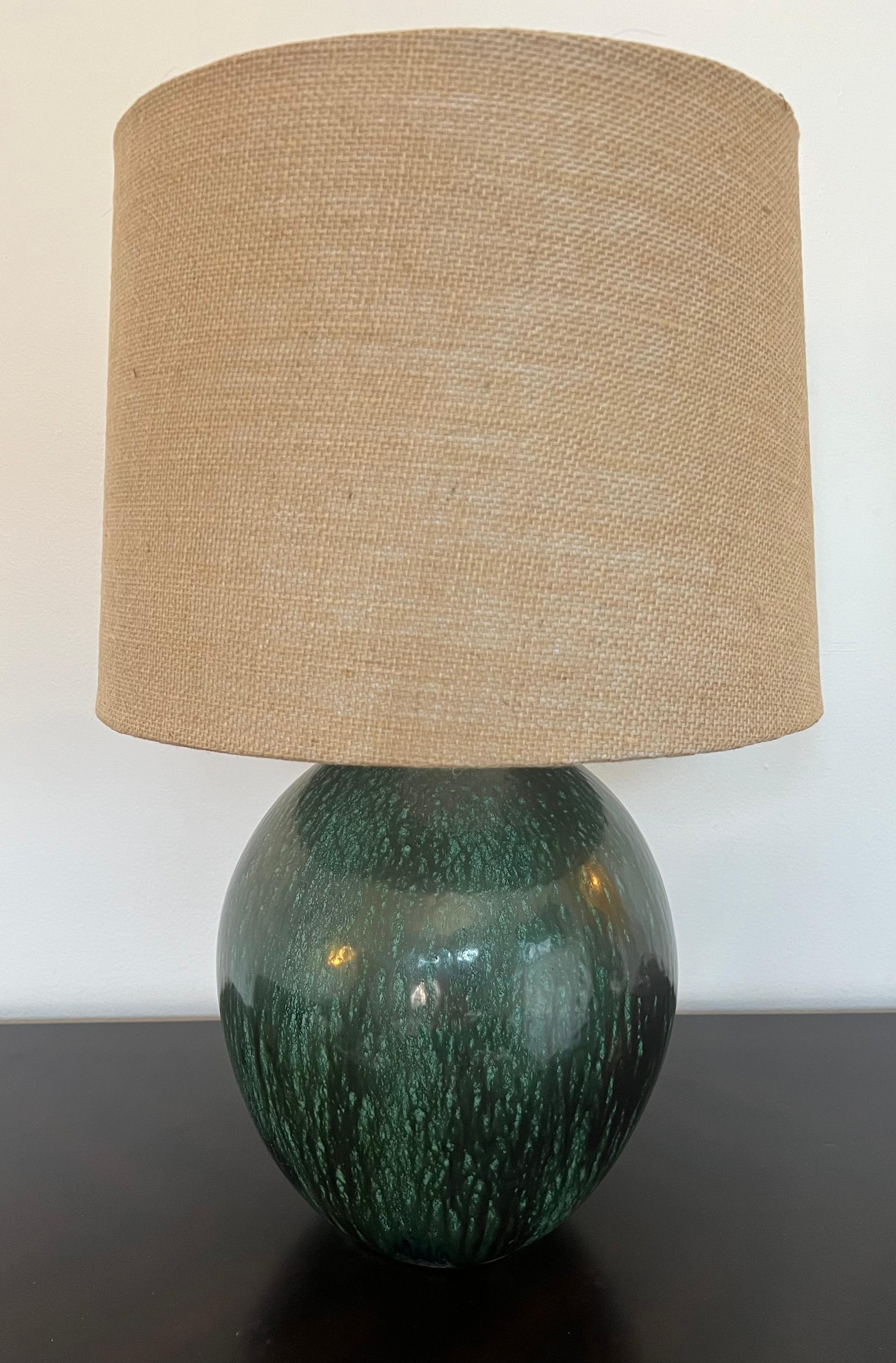 French Art Deco Large 1930 Primavera  Table Lamp For Sale 6
