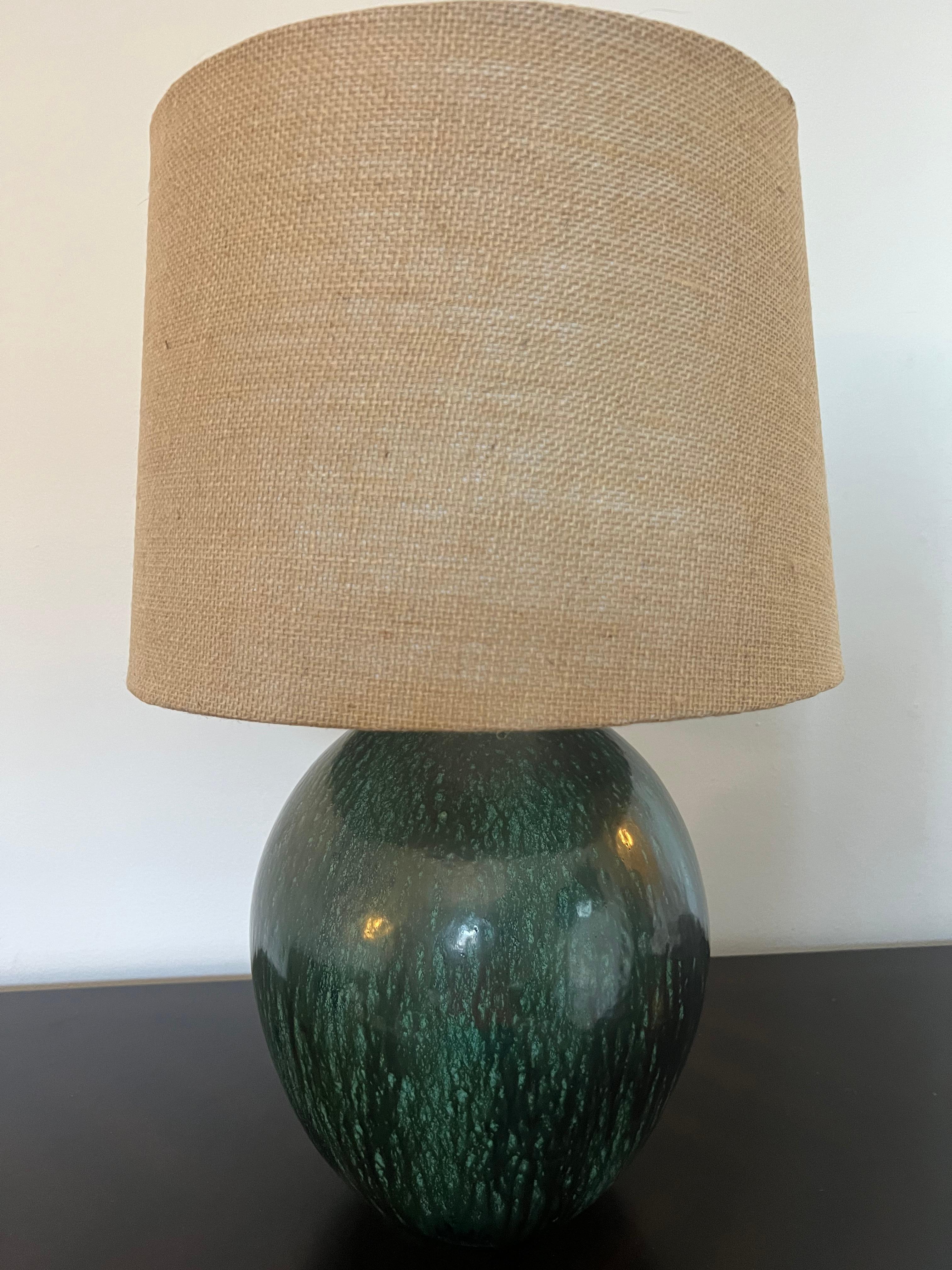 French Art Deco Large 1930 Primavera  Table Lamp For Sale 9