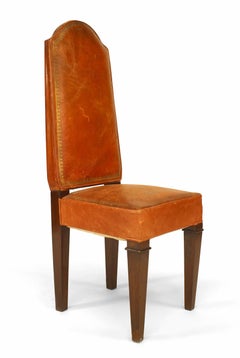 Coppia di sedie laterali in Macassar Art Deco francese