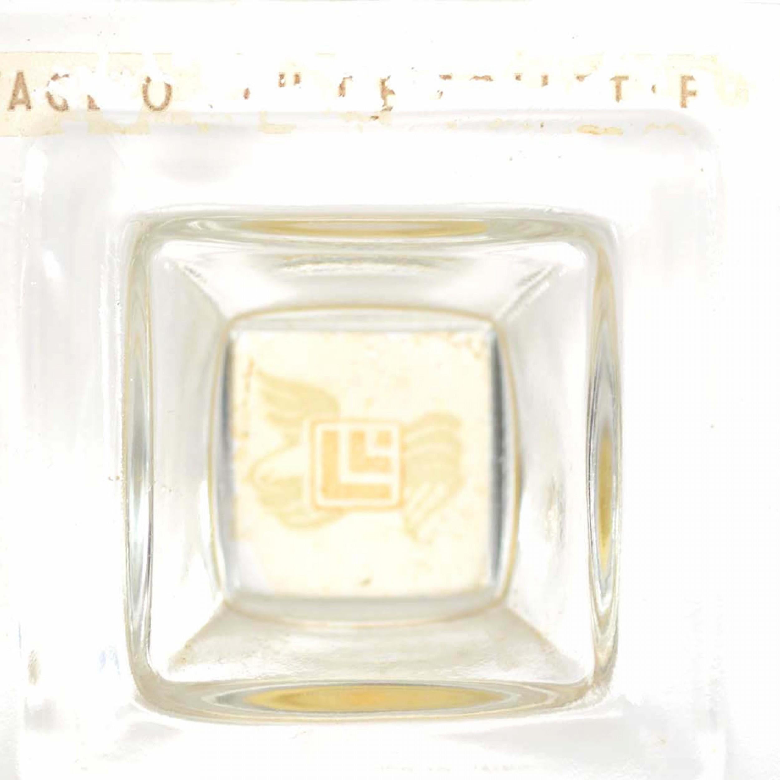 Francese French Art Deco Lelong Perfume Bottle in vendita