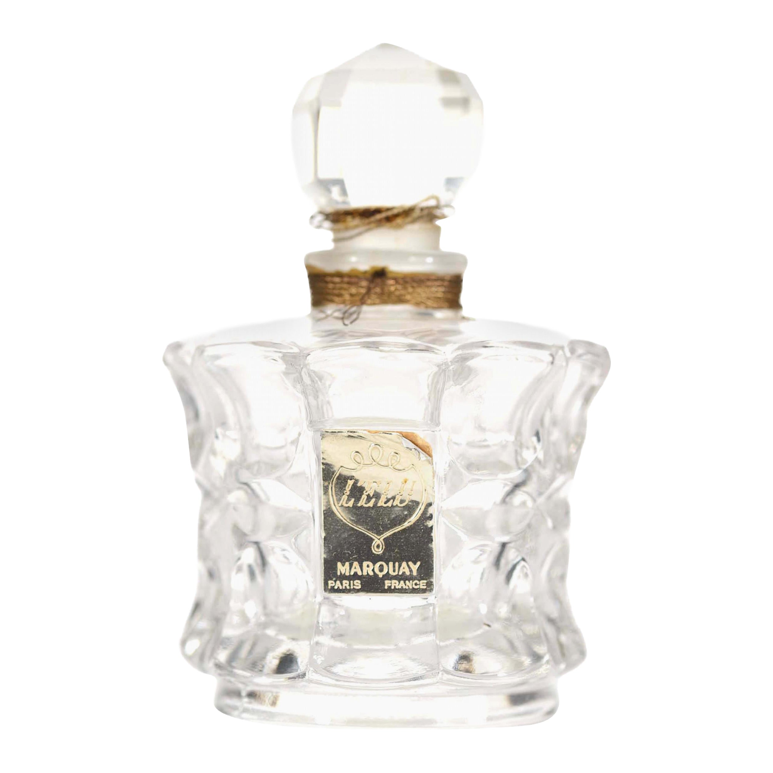 French Art Deco L
Elu by Marquay Perfume Bottle For Sale