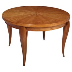 French Art Deco Low Table in Cherry
