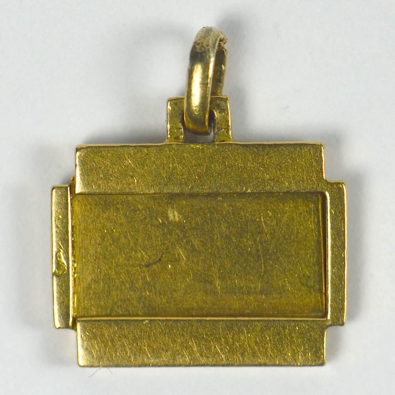 French Art Deco Lucky 13 Charm In Good Condition In London, GB