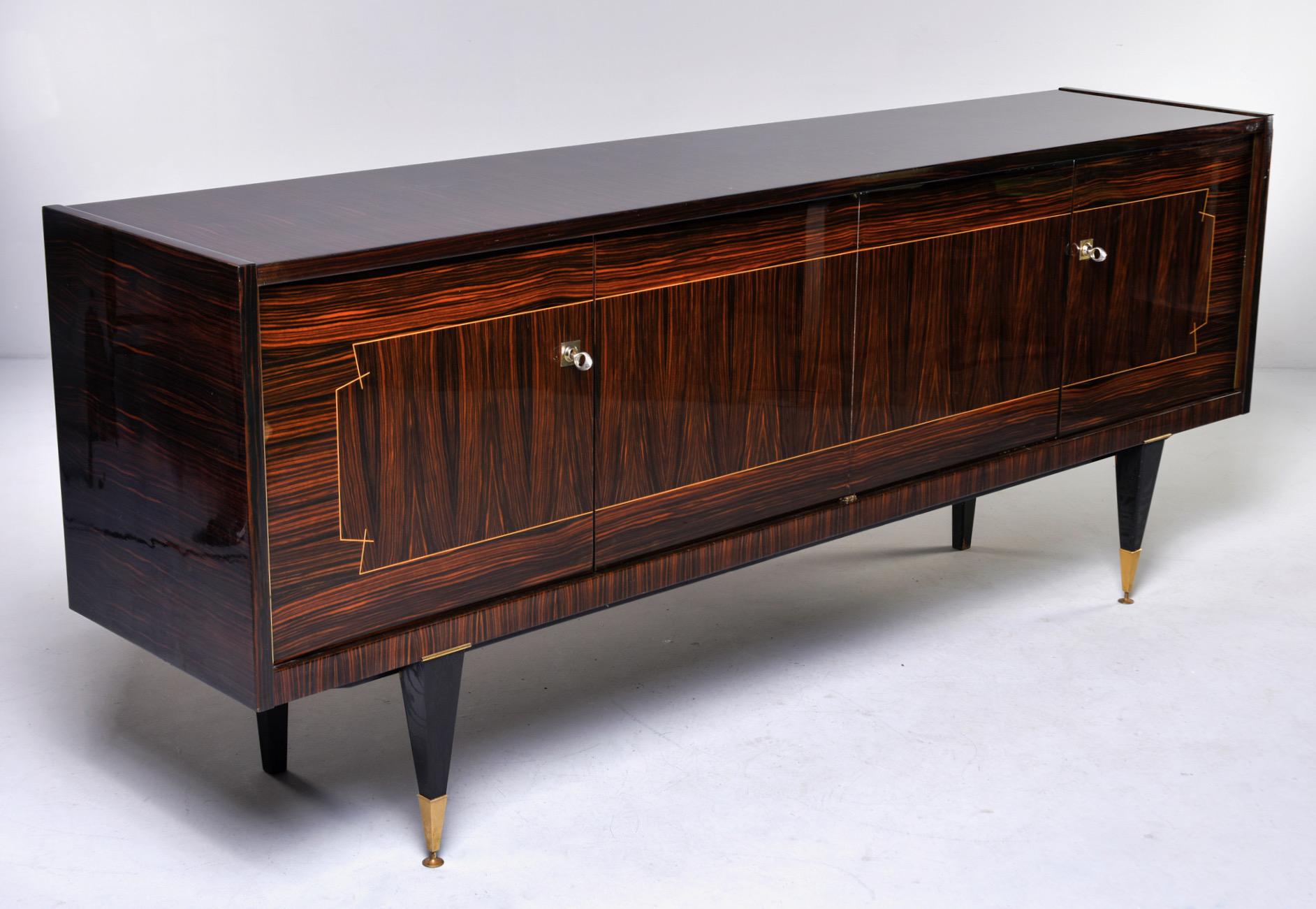 French Art Deco Macassar Buffet or Sideboard 4