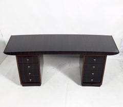 Französischer Art-déco-Schreibtisch aus Makassar von Dominique