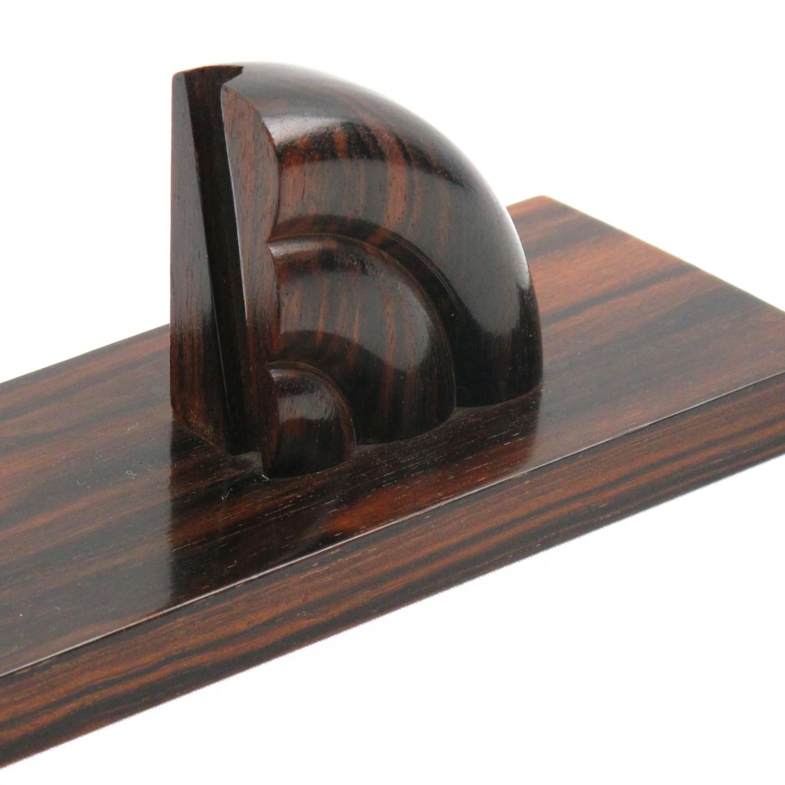 French Art Deco Macassar Wood Picture Frame, circa 1930 For Sale 2