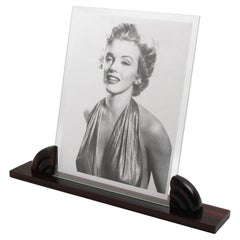 French Art Deco Macassar Wood Picture Frame, circa 1930