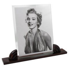 French Art Deco Macassar Wood Picture Frame