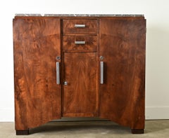 Französisches Art Deco Mahagoni Buffet