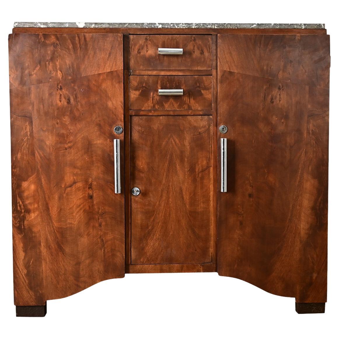 French Art Deco Mahogany Buffet