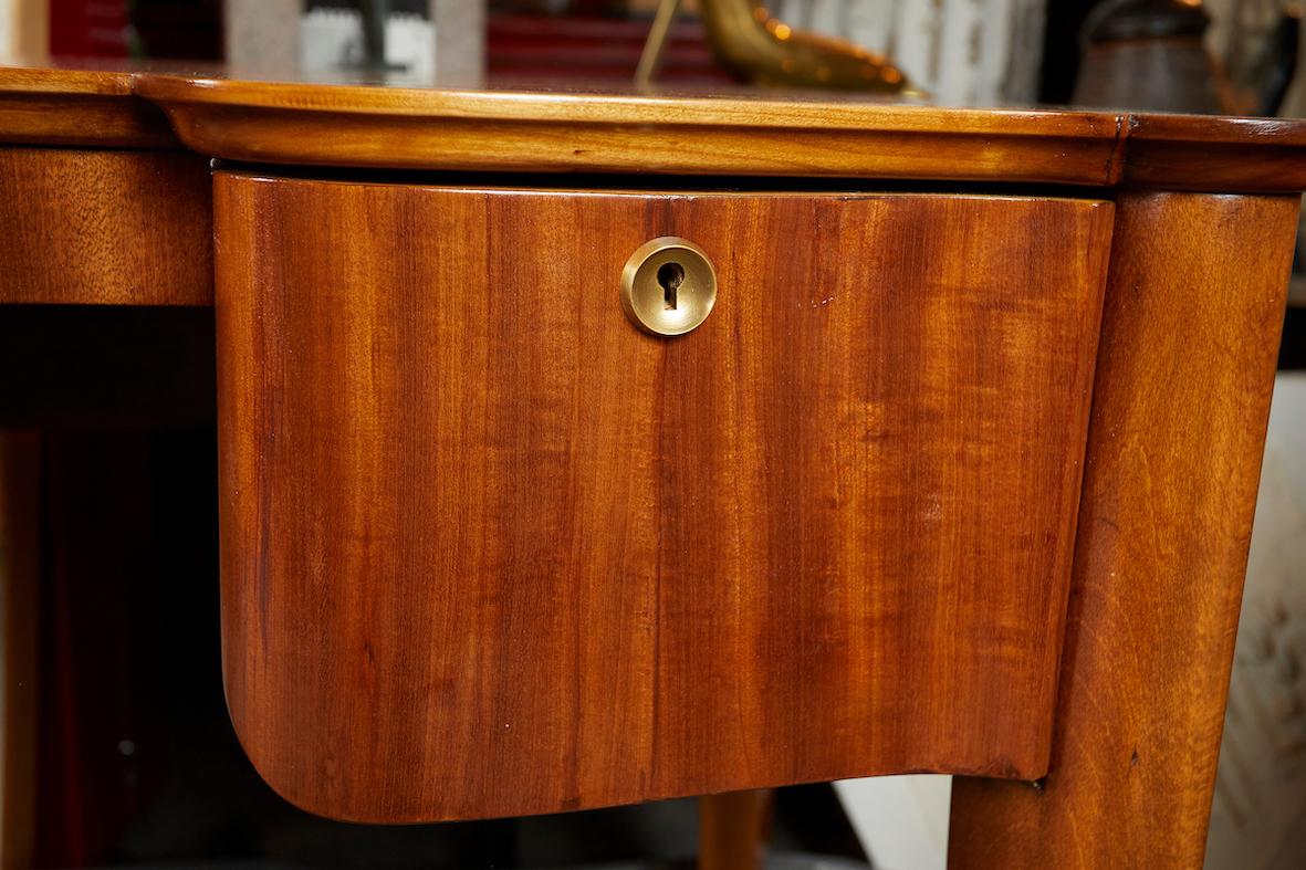 French Art Deco Mahogany Desk by André Arbus and Vadim Androussov 2